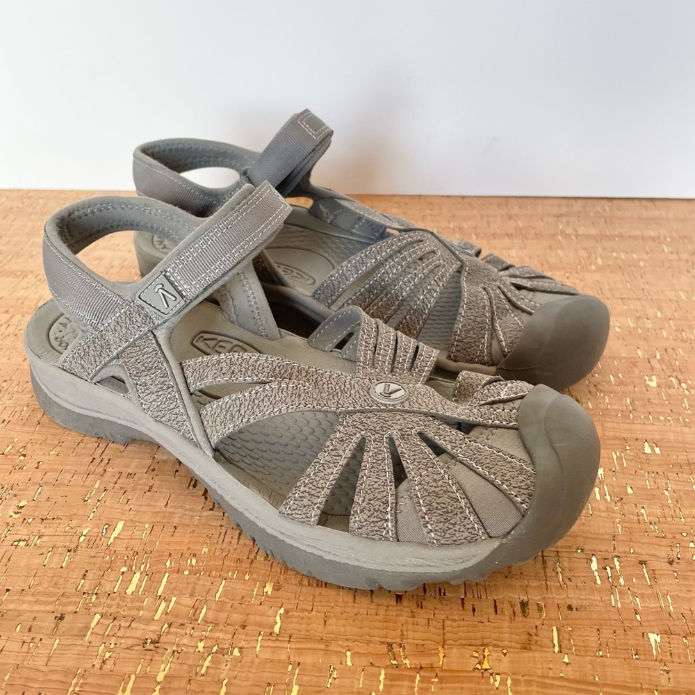 Keen Womens Rose Sandals Grey 9